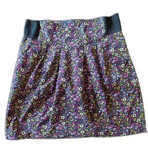 Cottagecore Y2K Fairycore H&M Divided Size 6 Multicolor Ditsy Floral Skirt